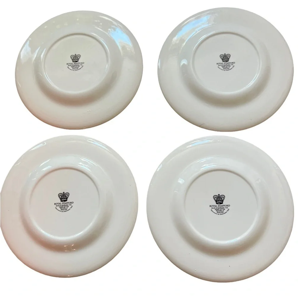 4 Royal Stafford RED POPPY 8 1/2